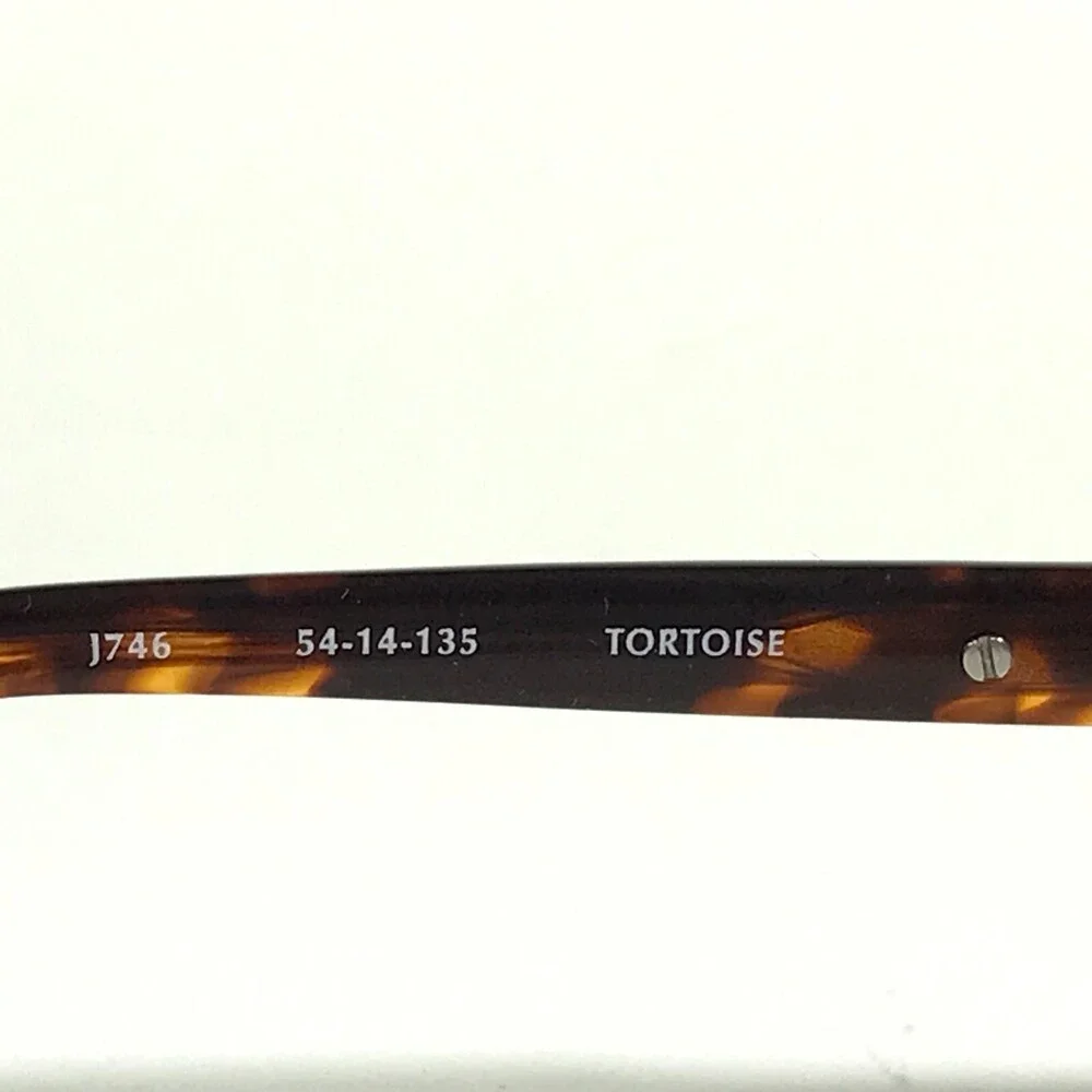 Jones New York Eyeglasses Frames J746 TORTOISE Gold Square Full Rim 54-14-135